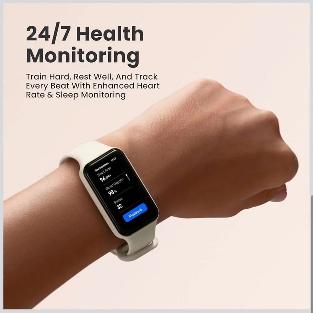 Amazfit Band 7 Activity Fitness Tracker, Black